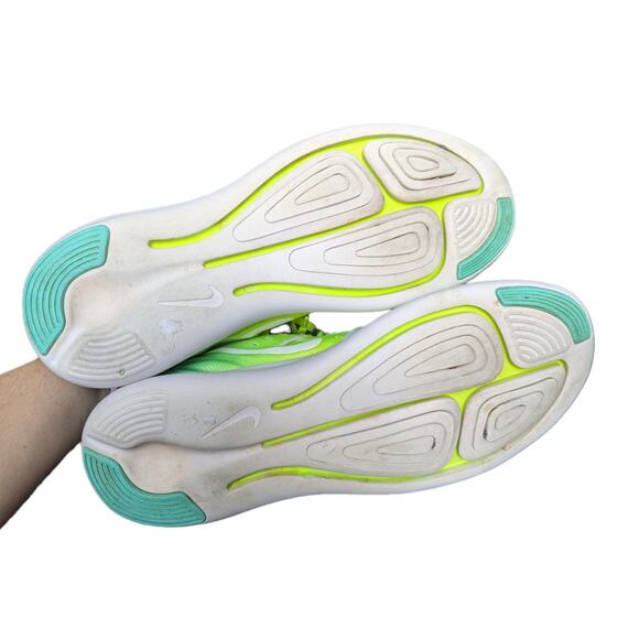 Nike Lunarstelos Running Shoes Sneakers 844736-700 Volt Sportswear Activewear - Picture 5 of 7